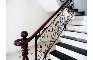 Cầu thang sắt nghệ thuật Châu Âu MDSCA10